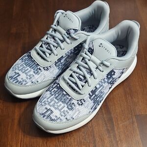 Stroll Men's Spikeless Golf Shoes - Gray Pattern